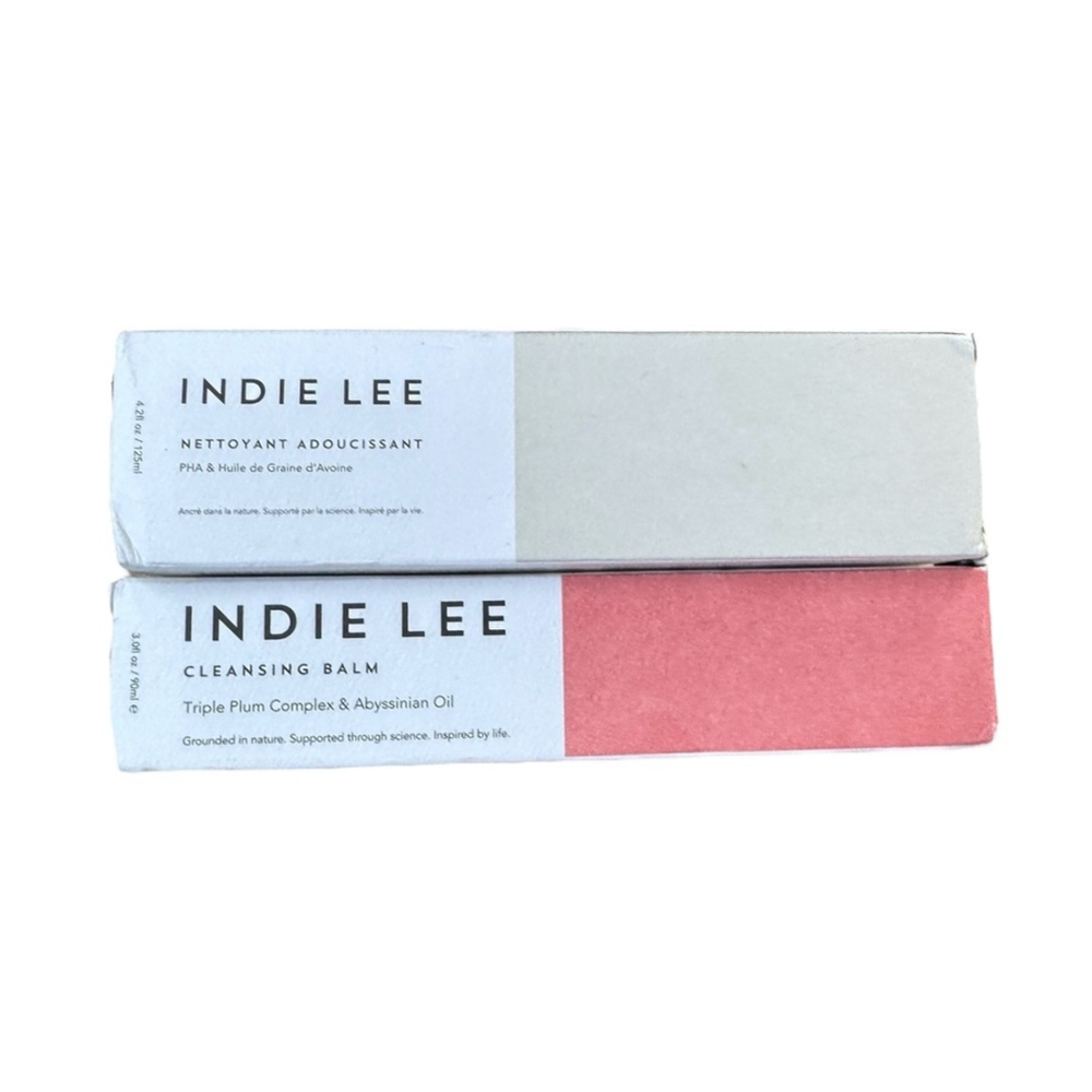 Indie Lee Cleansing Balm & Soothing Cleanser Set, New - Picture 2 of 4